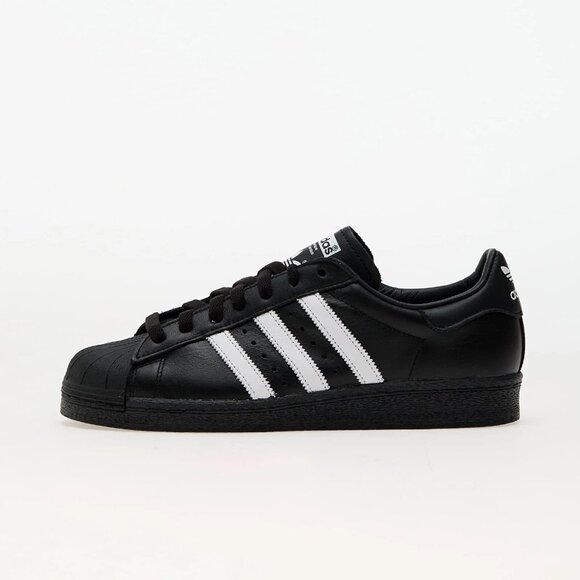 adidas Originals Superstar 82 Retro Shell Toe Sneaker Black White JI2026 run dmc - Picture 6 of 6